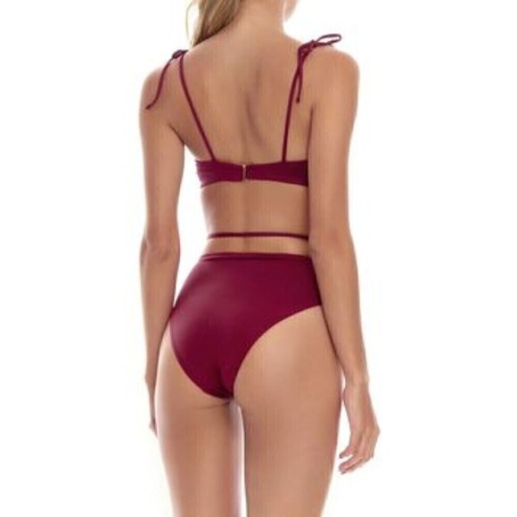 Agua Bendita Womens Bikini Safire Bottom X-Large - Picture 2 of 6